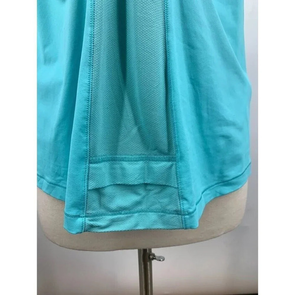 Lululemon Women's Tone It Tank Angel Blue Layer Look Racerback Tank Size 8 - Picture 7 of 11